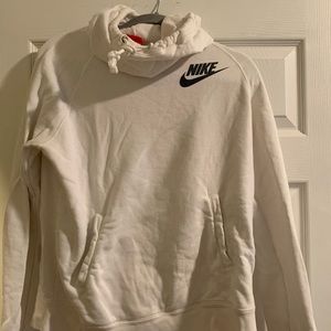 White Nike hoodie